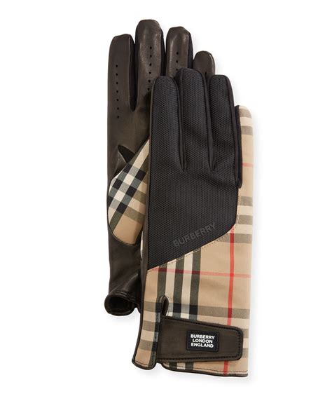 burberry mens leather glove cheap|leather BURBERRY Men Gloves .